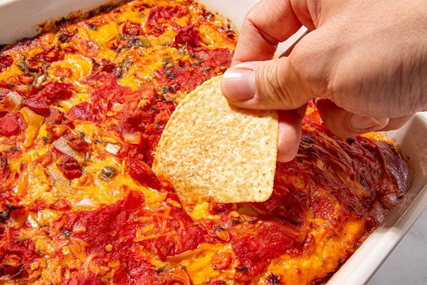 Tomato cheese dip