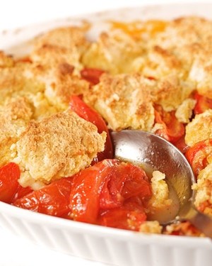 Tomato cobbler 