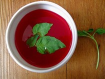 Tomato consommé