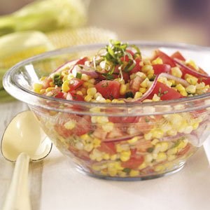 Tomato corn salad 