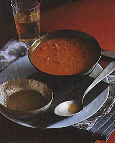 Tomato dal soup (Thakkali rasam)