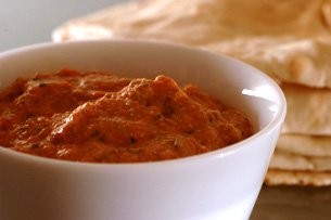 Tomato feta dip (Crème de feta à la tomate)