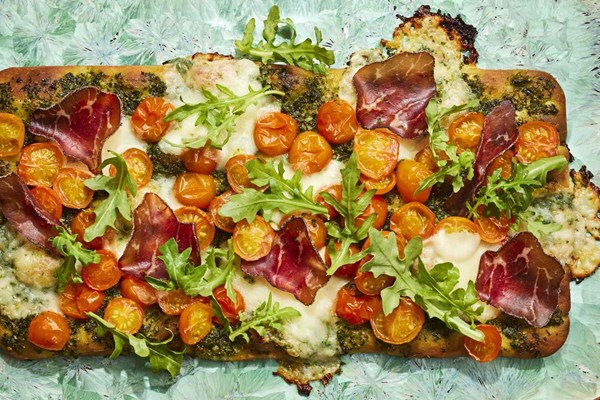 Tomato flatbread