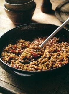 Tomato freekeh
