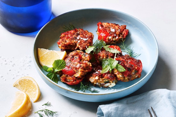 Tomato fritters (Tomato keftedes)