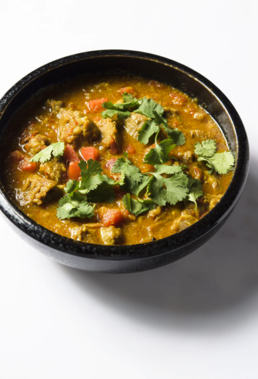 Tomato-ginger pork curry