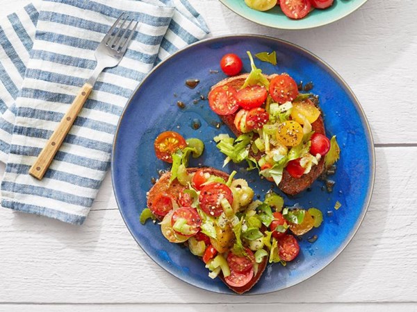 Tomato ginger salad 