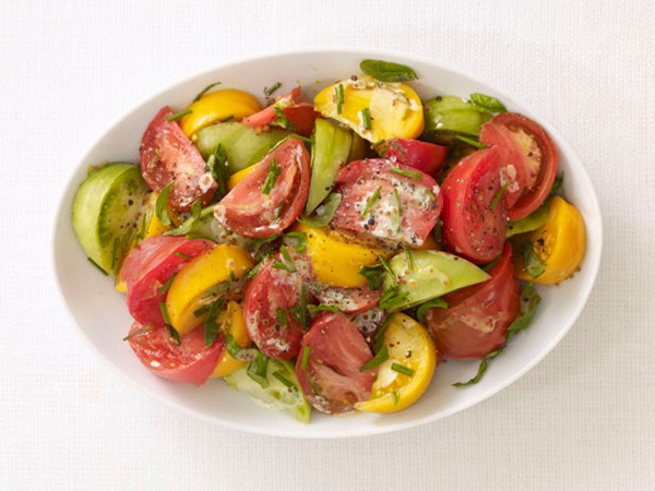 Tomato-herb salad