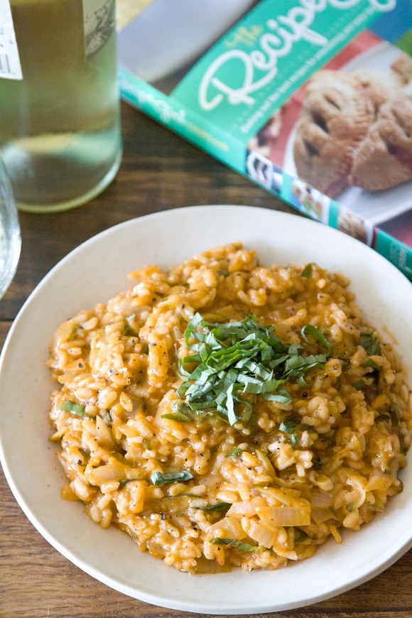 Tomato mascarpone risotto recipe | Eat Your Books