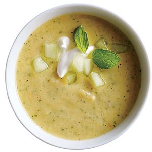 Tomato-melon soup