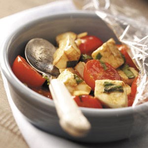 Tomato mozzarella salad