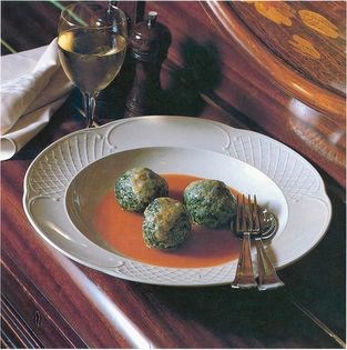 Tomato or red pepper coulis