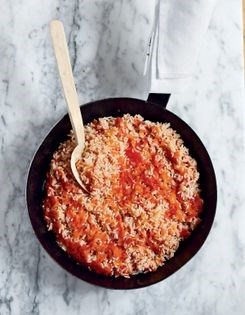 Tomato pilav (Domatesli pilav)