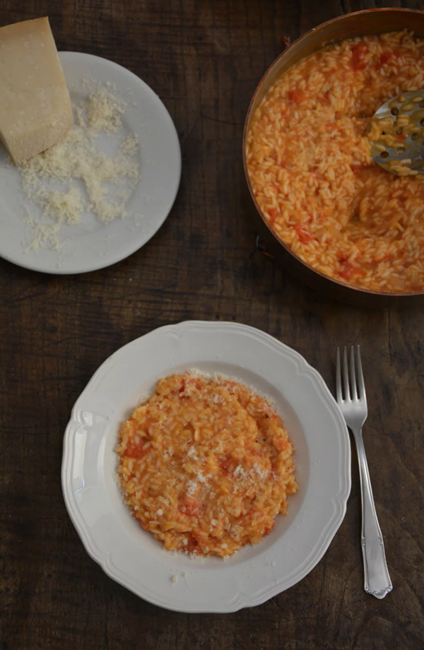 Tomato risotto (Risotto al pomodoro)