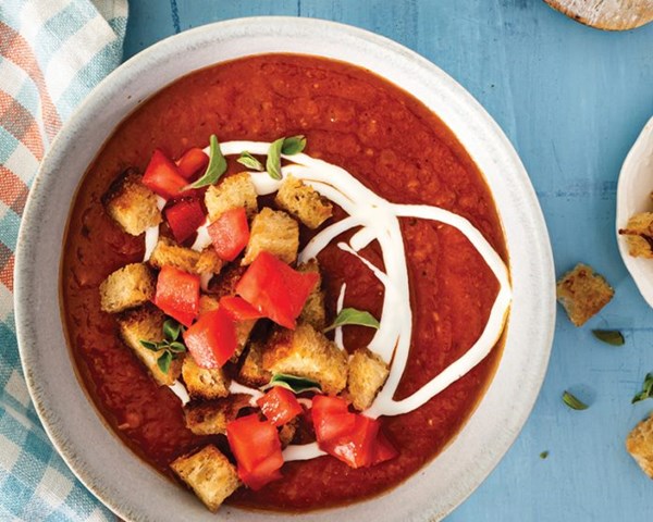 Tomato sandwich soup