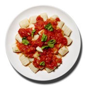 Tomato sauce for gnocchi