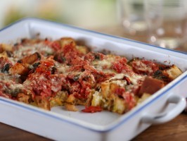 Tomato strata