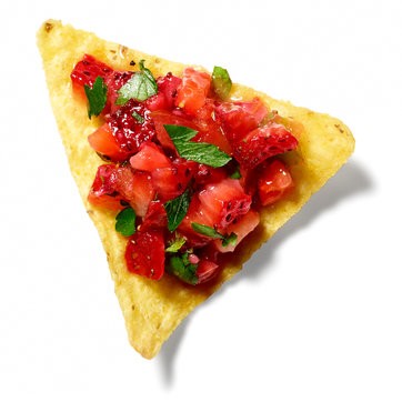 Tomato-strawberry salsa