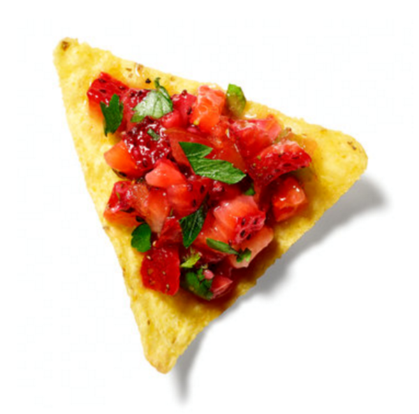 Tomato-strawberry salsa