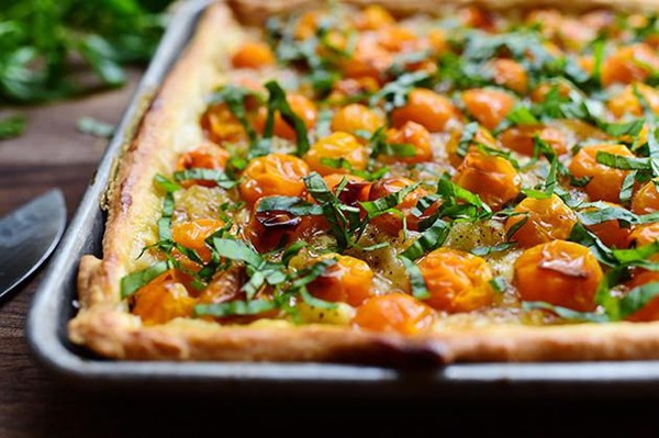 Tomato tart
