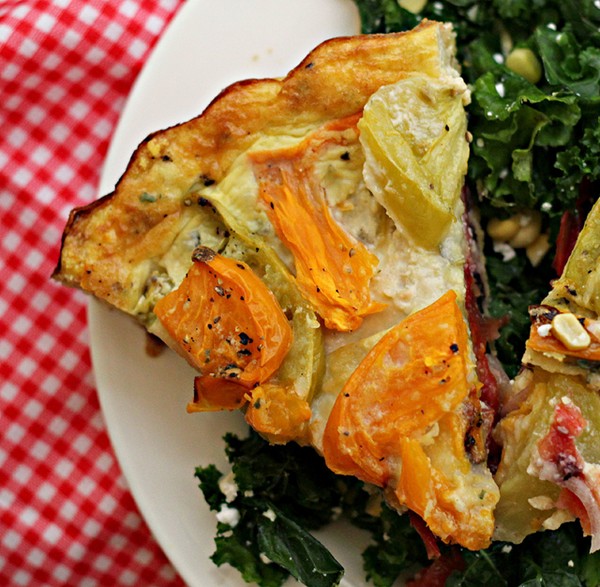 Tomato tart
