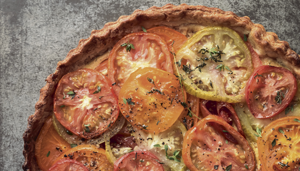 Tomato tart (Tarte à la tomate)