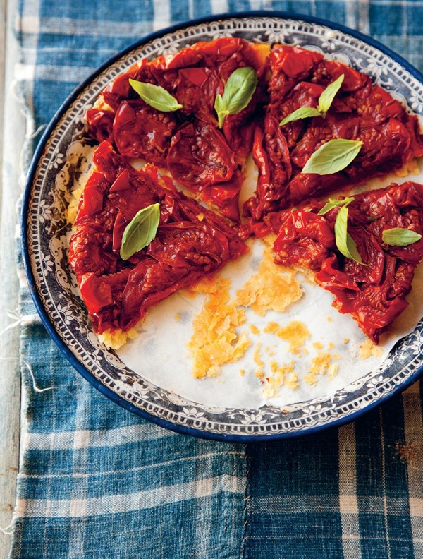 Tomato tarte Tatin