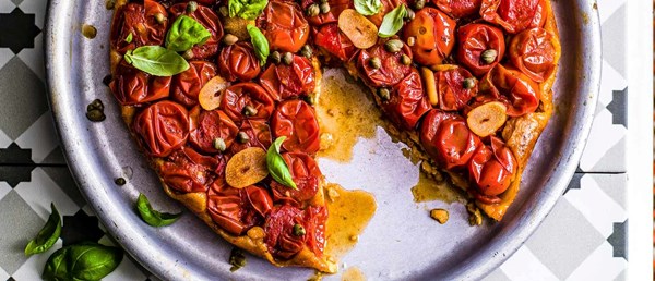 Tomato tarte Tatin