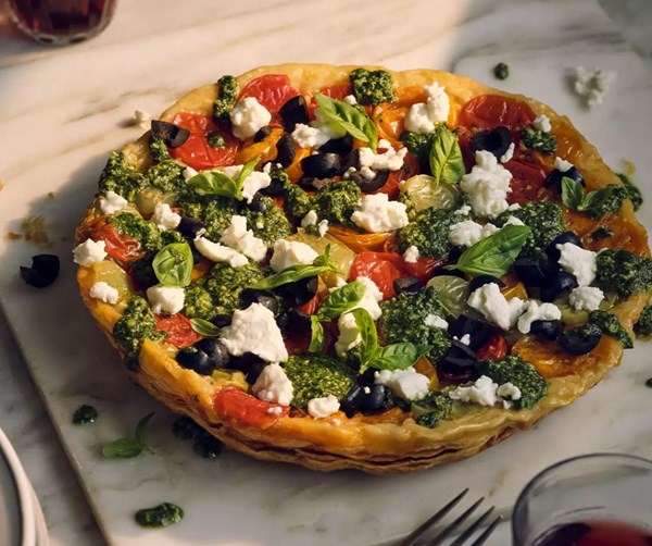 Tomato tarte Tatin