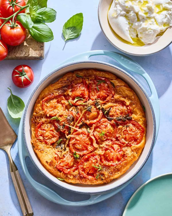 Tomato tarte Tatin