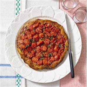Tomato tarte Tatin