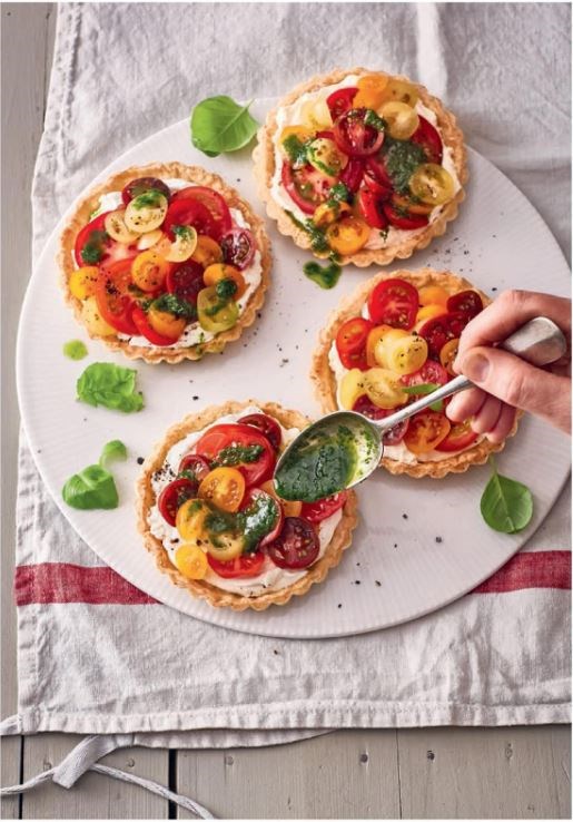 Tomato tartlets