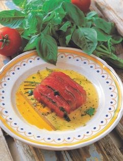 Tomato terrine