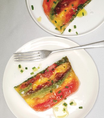Tomato terrine