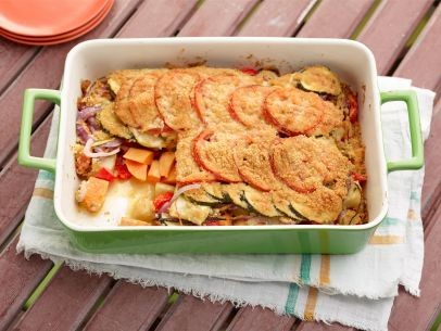 Tomato vegetable casserole