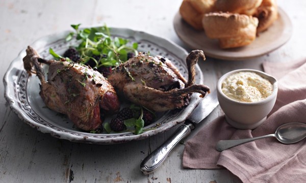 Tom's roast grouse