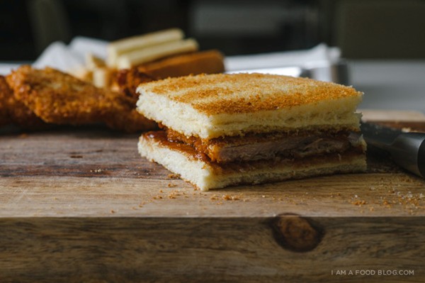 Tonkatsu sandwich (Katsu sando)