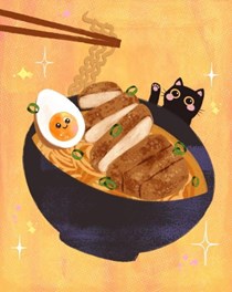 Tonkatsu tonkatsu ramen
