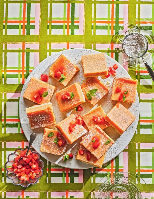 Tonya Council's strawberry-lemon bars
