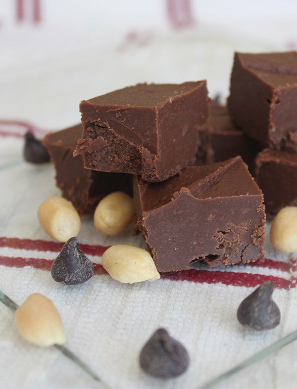 Too-easy chocolate-peanut butter fudge