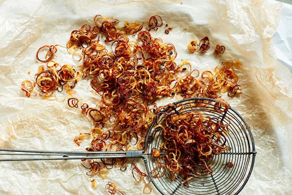 Top-anything crispy shallots