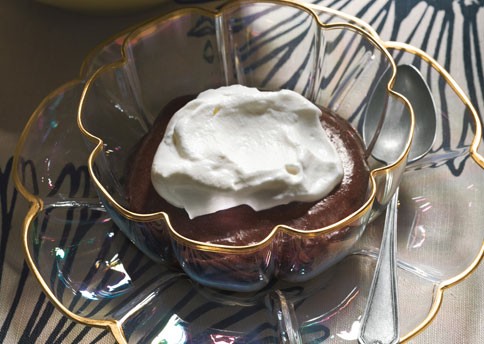Top-secret chocolate mousse