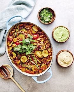 Top-secret veggie chili