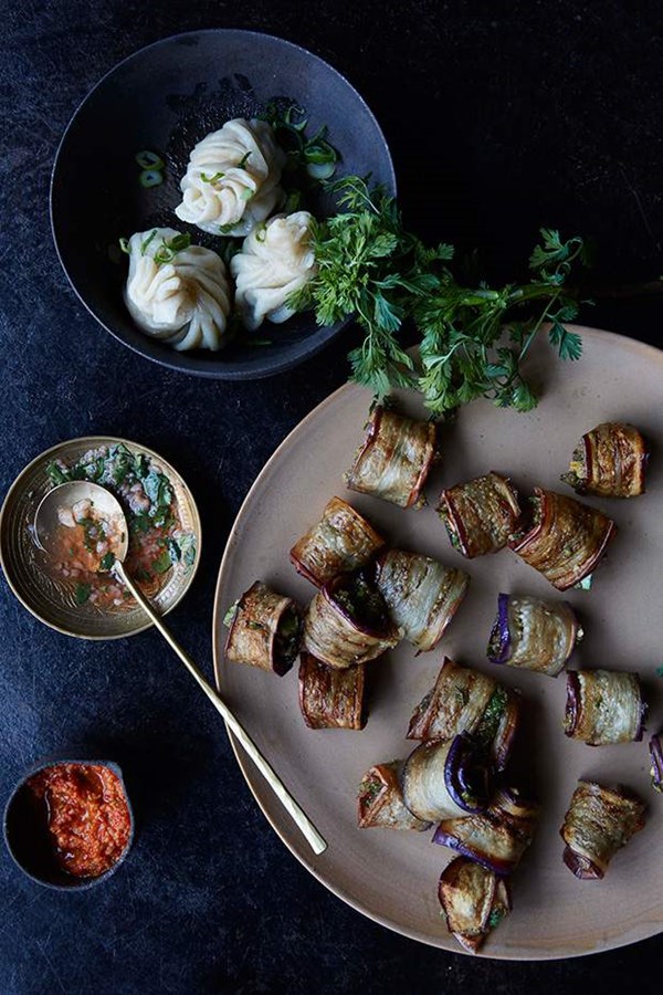 Topknot dumplings (Khinkali)