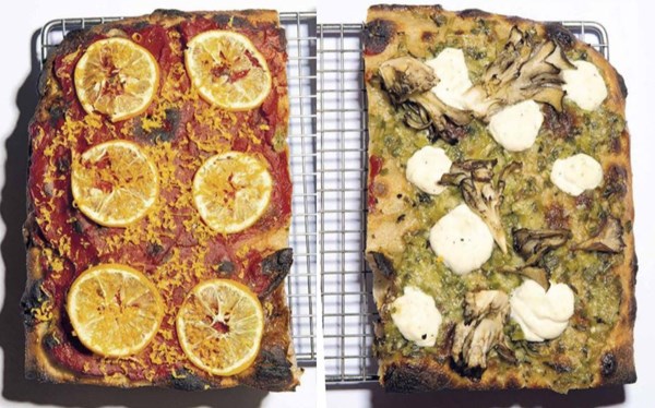 Topped flatbread