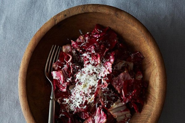 Toro Bravo’s radicchio salad with Manchego vinaigrette