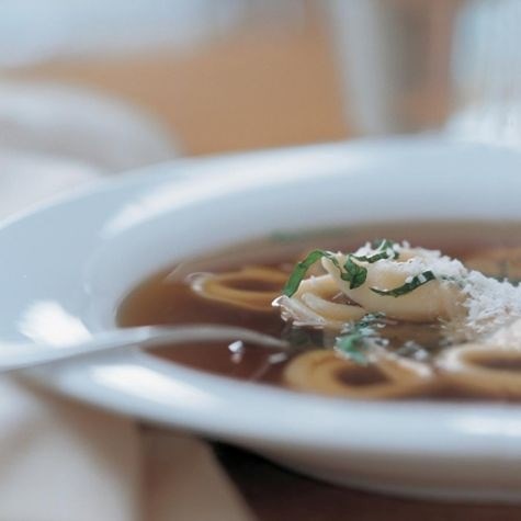 Tortellini in broth