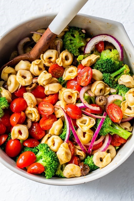 Tortellini pasta salad