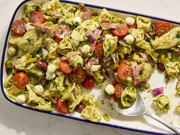 Tortellini pasta salad 
