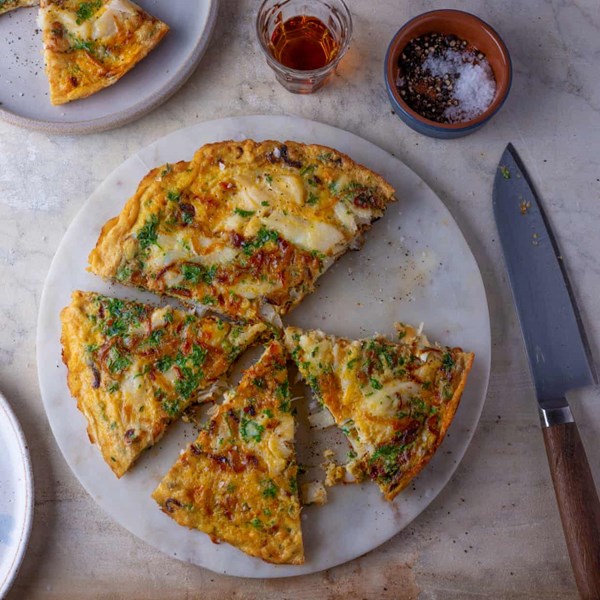 Tortilla de bacalao